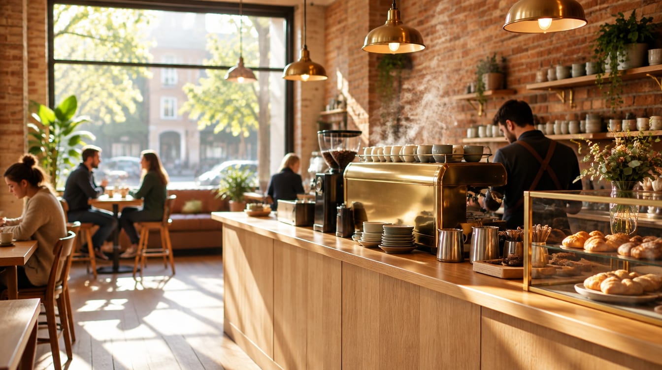 Café and roastery sample site